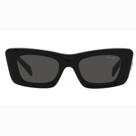 NEW PRADA PR13ZS 1AB5S0 WOMEN PRADA SUNGLASSES PRADA SPR 13Z BLACK PR 13SZ - Picture 3 of 11